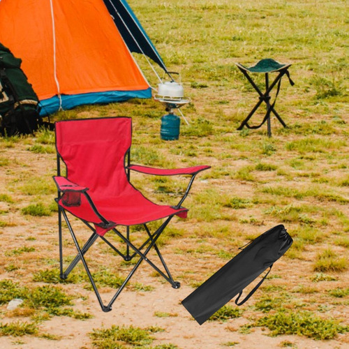 Silla Plegable Para Acampar Taburete De Campamento Portátil