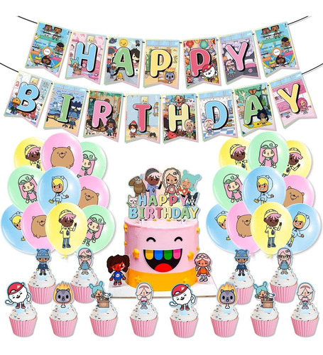 Toca Party Decorations Boca Life Birthday Party Supplie...