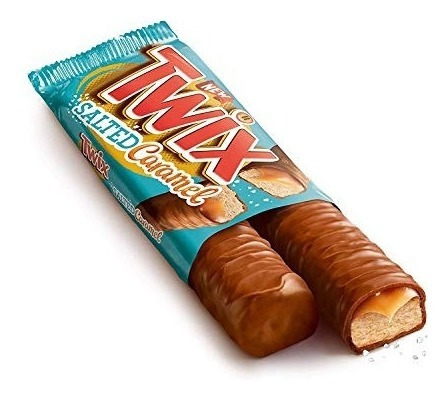 Twix Salted Caramel 46g | Chocolate Importado Com Caramelo