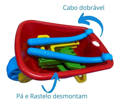 Imagem 4 de 4 de Brinquedo Para Playground Infantil Big Carriola