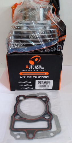 Kit De Cilindro Moto Cg200