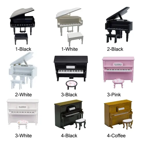Modelo De Escena De Instrumentos Musicales De Doll Piano Woo