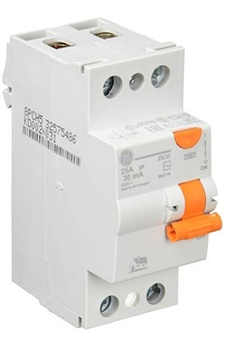 Disyuntor 2x25amp  Marca General Electric Bipolar  Europeo