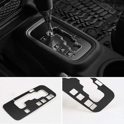 Tapa Caja Cambios Negra Jeep Wrangler 2012-2018 Jk Jku Un