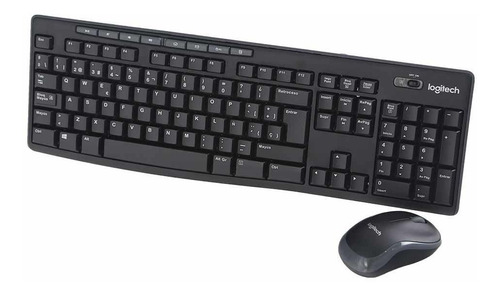 Kit Teclado Y Mouse Inalámbrico Logitech Mk270 Usb Palermo