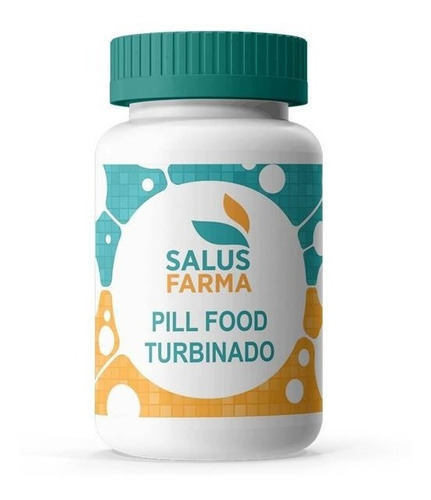 Pill Food Turbinado - Vitamina Para Cabelo E Unhas - 60 Cáps