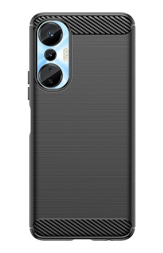 Funda Para Infinix Hot 20s Con Textura De Fibra De Carbono C