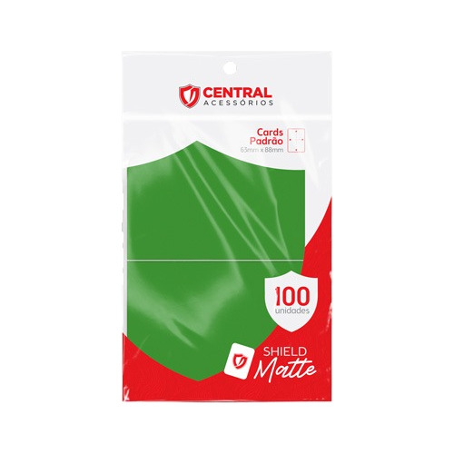 Central Shield Matte Verde 100 Sleeves Pokemon Magic