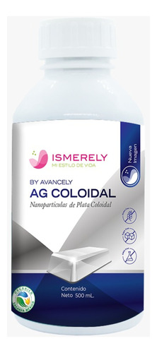 Ag Coloidal Skincleanser Antiséptico Ismerely 500ml