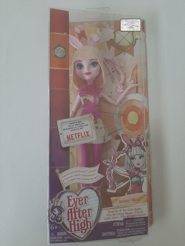 Muñeca Ever After High Bunny Blanc - Clase De Tiro Con Arco (Usado)