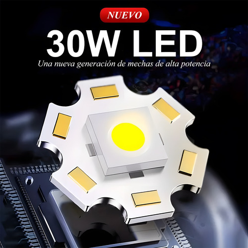 Linterna Led Recargable Usb, 5 Modos, Ipx4,lámpara Táctica