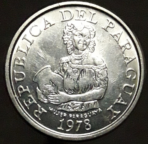 Moneda Paraguay 5 Guaraníes 1978 Fao