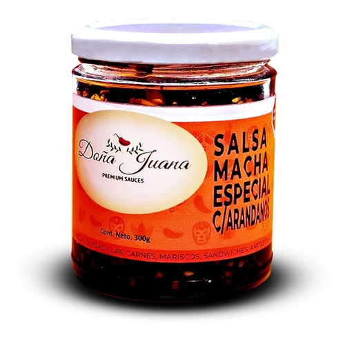 Salsa Macha Dona Juana Con Arándanos Y Semillas 300g