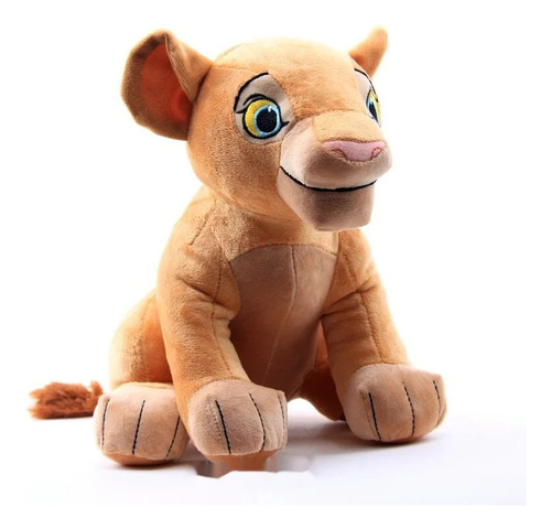 Peluche De Peluche De 28 Cm Con Diseño De El Rey León, Joven