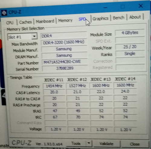 Ram Sodimm Ddr4 Samsung Kit 2x4gb (8gb) 3200