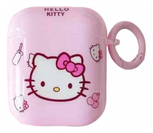 Funda Importada Para AirPods Hello Kitty