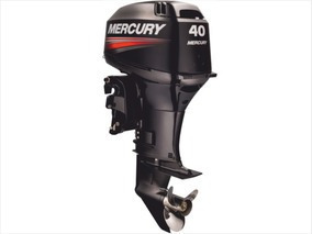 Motor Mercury 40 Elo Super 2 Tiempos.