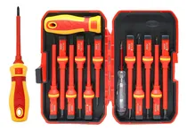 Comprar Kit Chaves Fenda Phillips Isolada Eletricista Reparos 1000v