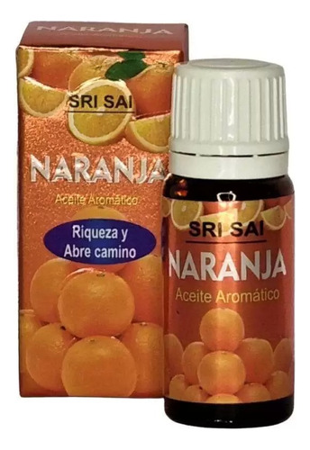 3x Aceite Aromático Naranja 10ml - Esencia Difusor