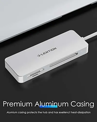 Lector De Tarjetas Lention Usb 3.0 A Cf / Sd / Micro Sd, Ada