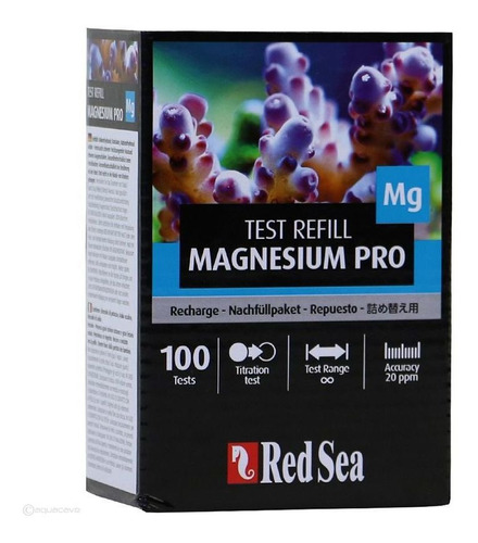 Teste Red Sea Magnesium Pro Test Refill Mg