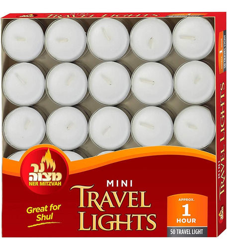 Mini Velas De Té 50pk.