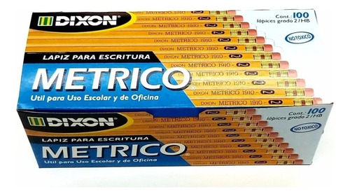 Lapiz Grafito 2hb Caja Con 100 Piezas