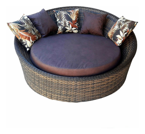 Sofá Chaise Concha 1.60 Cm Fibra Sintética Varanda Área
