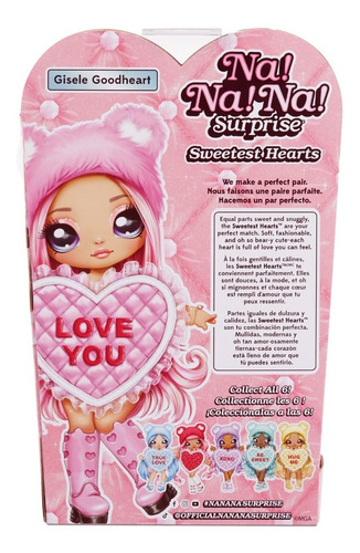 Imagen 4 de 6 de Na! Na! Na! Muñeca Surprise Nanana Sweetest Gisele Goodheart