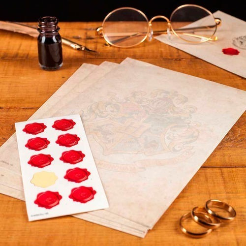 Set Para Escribir Cartas Hogwarts Harry Potter Paladone