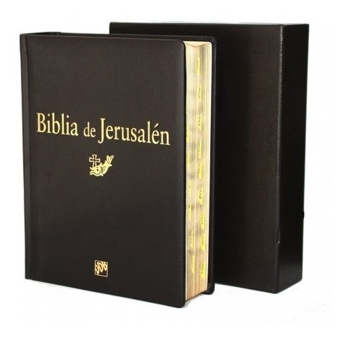 Biblia De Jerusalen De Lujo Piel Nva. Edicion- Envio Gratis