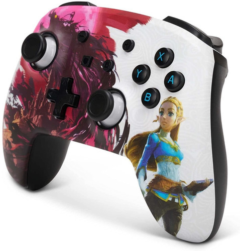 Control Inalámbrico Zelda Blood Moon Switch Powera Blanco/rojo
