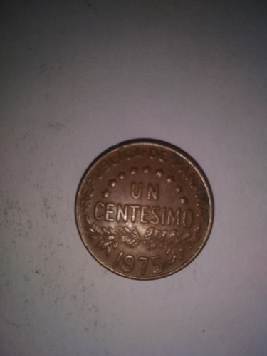 1 Moneda De Panamá De Un Centésimo. Año 1975