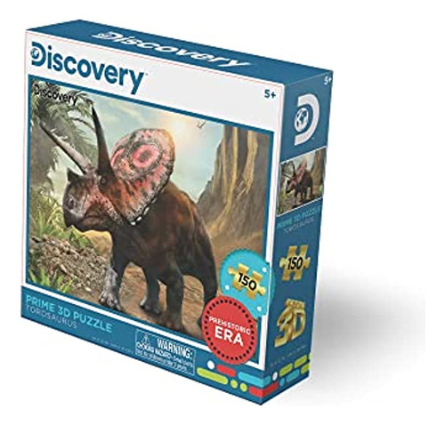 Prime3d Torosaurus Dinosaur Discovery - Rompecabezas Lentic