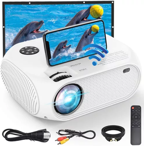 Mini Proyector Wifi Full Hd 1080p 4500 Lux Led Bluetooth