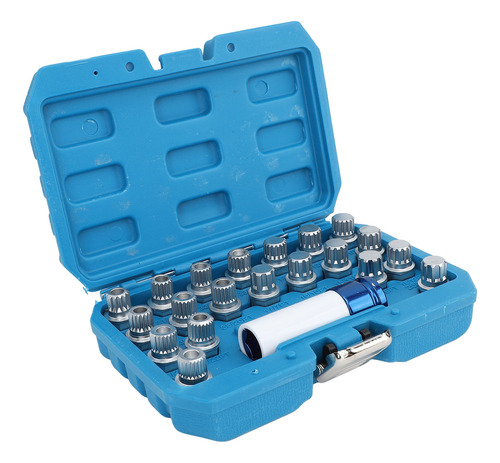 Kit De Remoção De Chaves Wheel Lock, 21 Unidades, Ferramenta