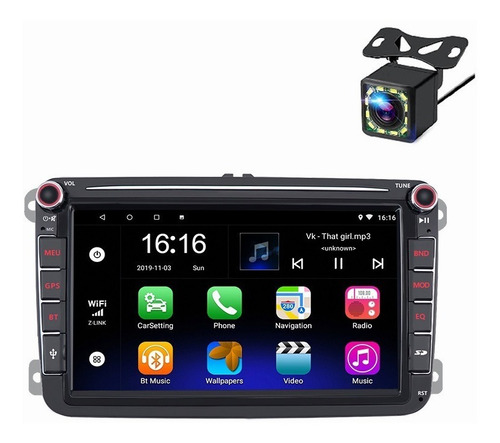 LEBEEAUDIO Estereo Android Gps Bora Tiguan Golf Jetta Mk6 Vw más Camara