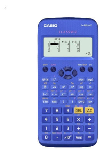 Calculadora Científica Casio Classwiz Fx-82lax Blue Black