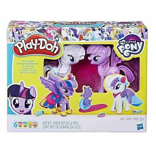 Play Doh Masa Little Pony Moda Divertida Rarity B9717 Hasbro