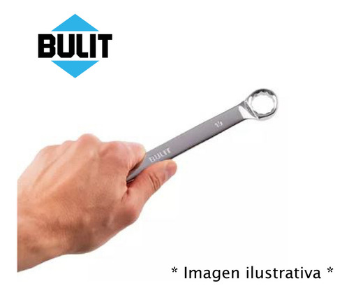 Llave Combinada Bulit 16 Serie 700 Acodada Cromo Vanad Cuota