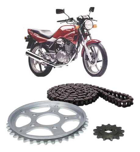 Kit Relação Transmissão Cofap Honda Cbx 200 Strada 1995-2003