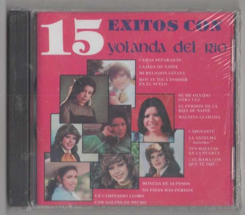 Yolanda Del Río. 15 Éxitos. Cd Original Usado. Qqj. Ag.