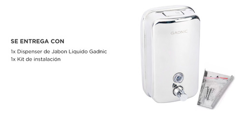 Dispenser Simple Ducha Shampoo Acondicionador Soporte Pared