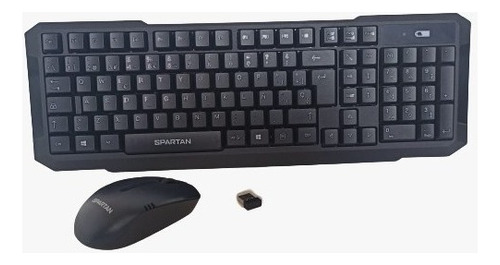 Combo Teclado Y Mouse Inalámbrico Usb Spartan