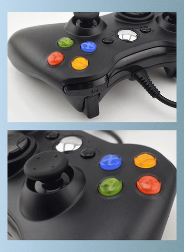 Imagen 3 de 7 de Control Xbox Pc Usb Joystick Gamers Tipo Xbox 360 Mando Xbox
