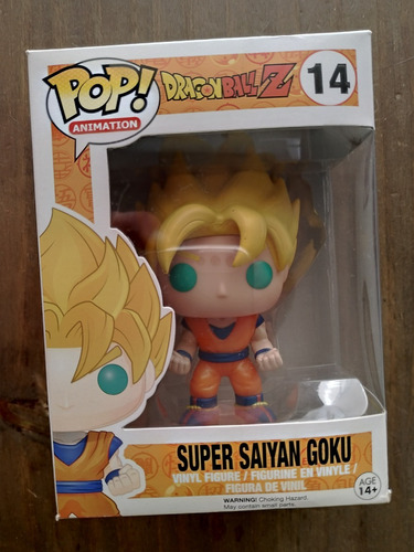 Funko Pop Super Saiyan Goku Nro. 14, Traido De Usa