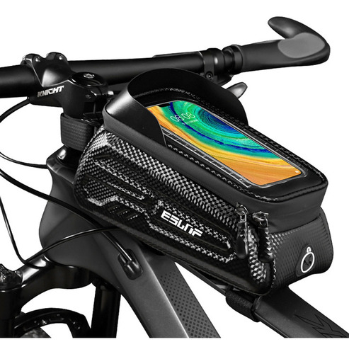 Bolsa Para Bicicleta De Celular Impermeable Pantalla Táctil