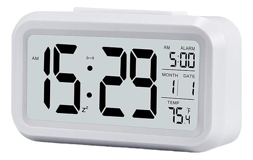 Reloj Alarma Despertador Digital Lcd Iluminado C/temperatura