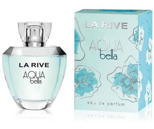 Perfume para mujer La Rive Aqua Bella, 100 ml, nota: aguamarina