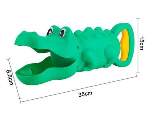 Wa Pala Grande For Arena De Playa Con Forma De Cocodrilo